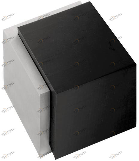 Formani Нижний упор из нержавеющей стали Square Lsq46