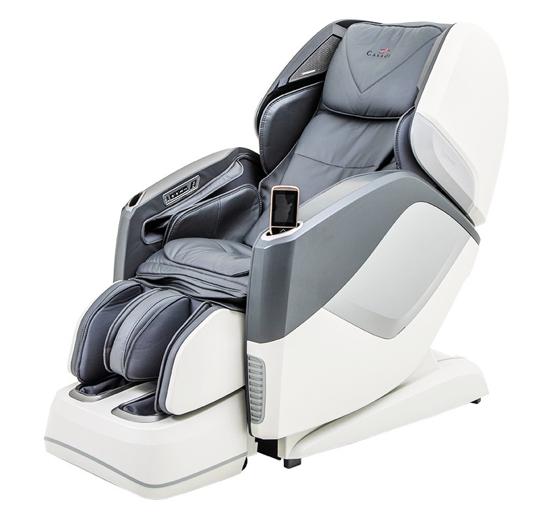 Casada Aura Массажное кресло бело-серое CASADA 