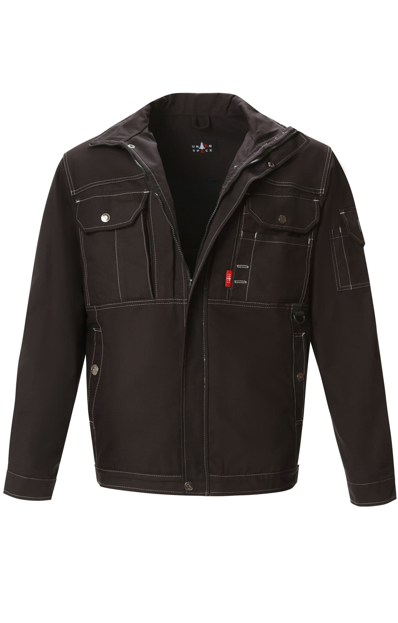 62590 Куртка  черная Union Space  Летняя спецодежда  размер 48-50/182-188  - Вид №2