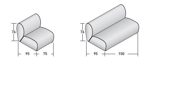 Тканевое садовое кресло Flou Флора ARCH-00020375 - Вид №5