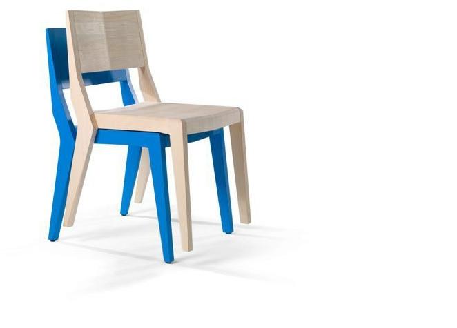 Quinze & Milan Штабелируемый деревянный стул Quartz sun-id-1400327 - Вид №2