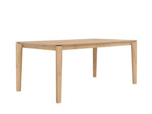 Прямоугольный обеденный стол из дуба