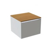 C376M1L50.101 Тумба подвесная с 1 выдвижным ящиком A. e T. Italia MATCH Белый матовый AeT ITALIA