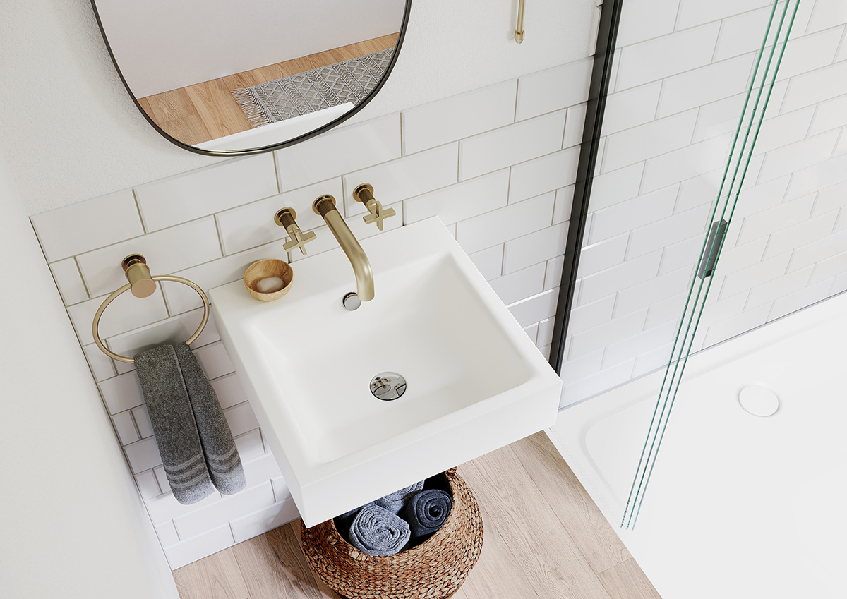 Умывальник KALDEWEI Сталь эмалированная 3164 258 альпийский белый матовый 31643083258  - Вид №6