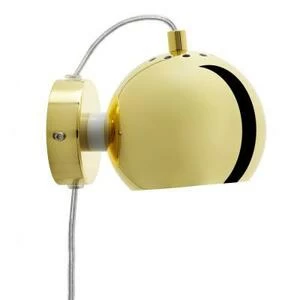 Лампа настенная Ball, латунь, глянцевое покрытие