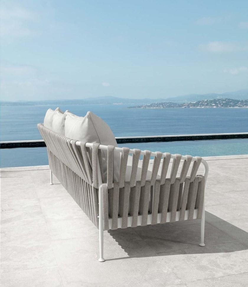 Talenti Садовый диван 3 мест со съемным чехлом из ткани Frame Fmediv3 - Вид №2