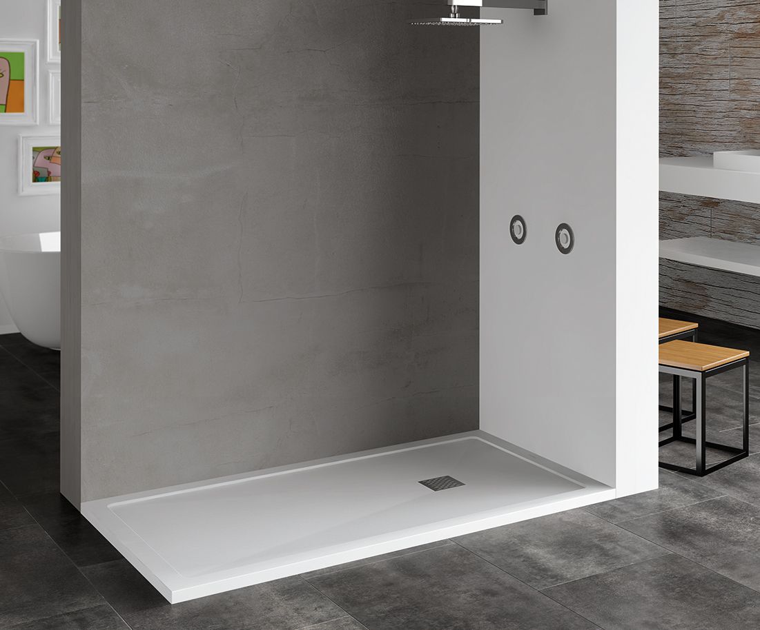 MCBATH Ares Stone Nox 140x80 прямоугольный белый sun-id-1959284 - Вид №4