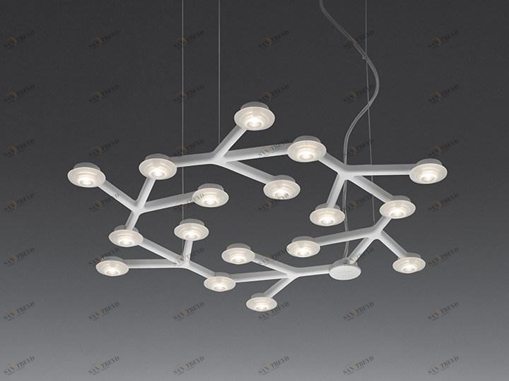 Artemide Светодиодный подвесной светильник прямого света Led net 1575050app