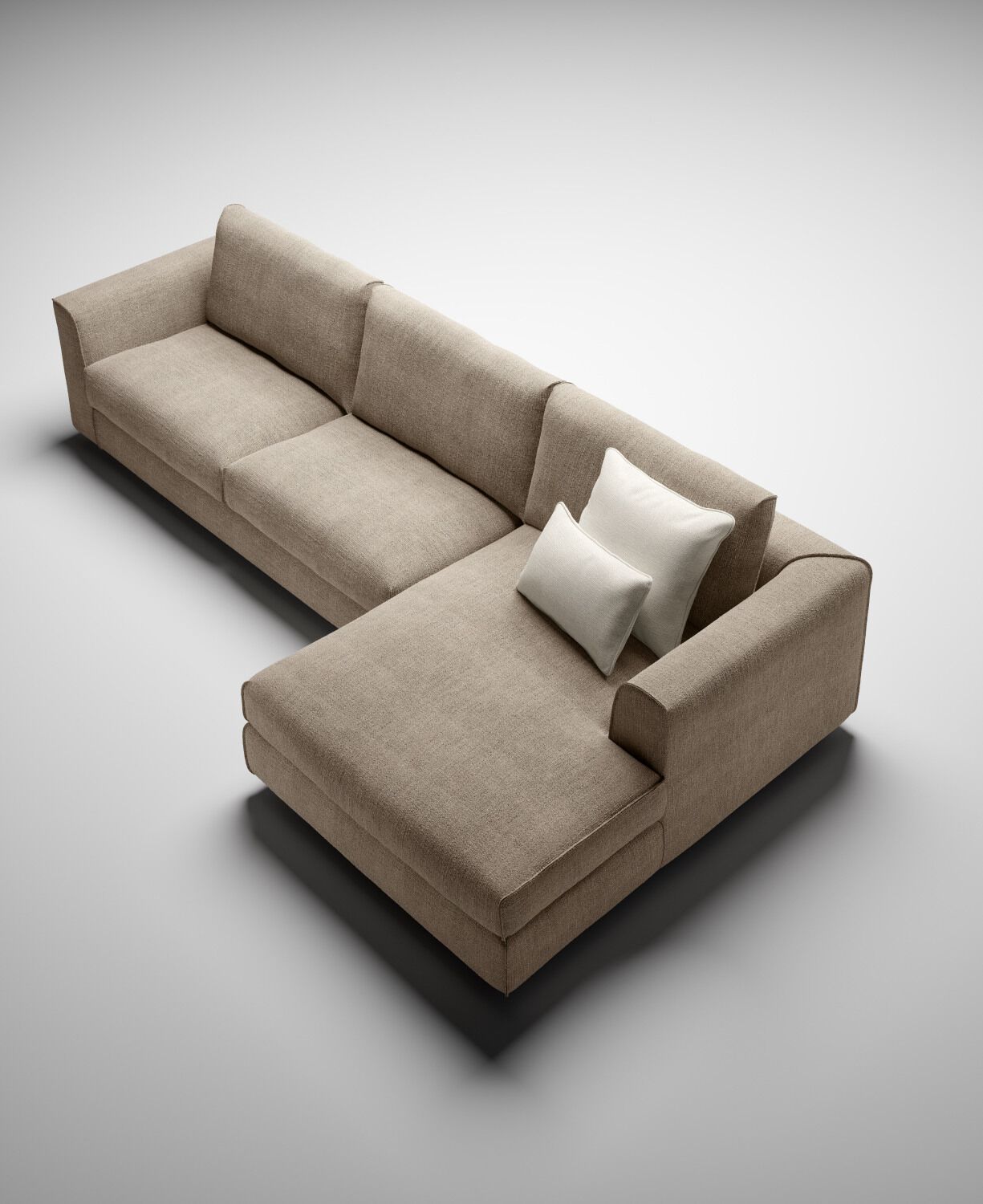 Тканевый диван с полуостровом Twils RAPHAEL ARCH-00000465 - Вид №1