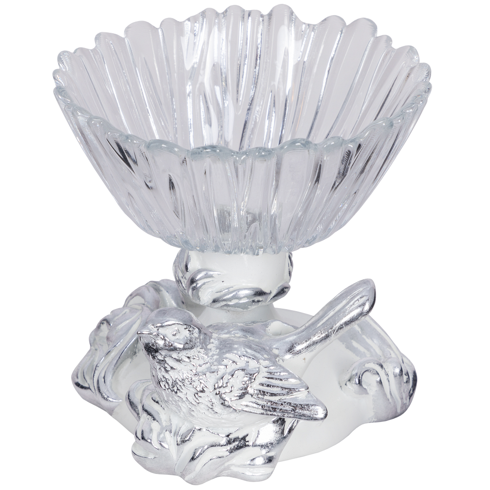 52087 Фруктовница-конфетница Белла Сильвер BOGACHO 4627196598874 - Вид №1