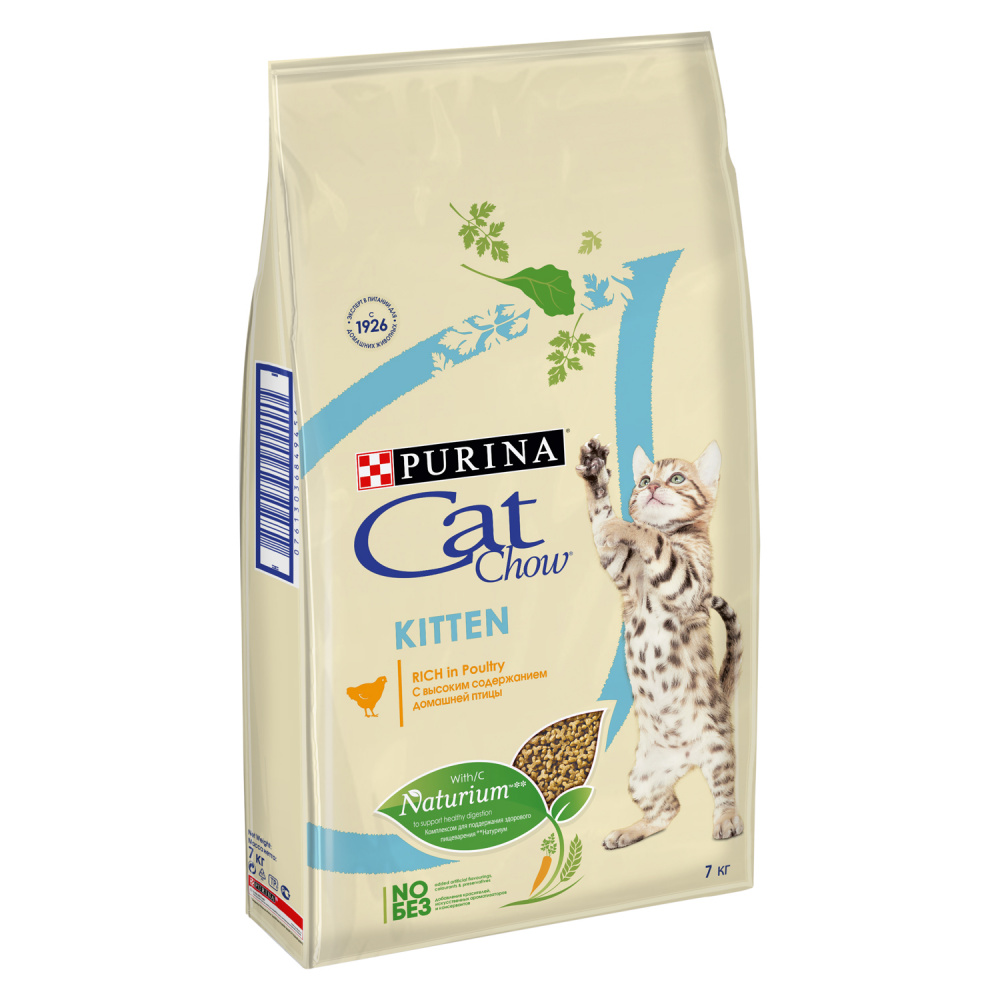 ПР0039628 Корм для котят домашняя птица, сух. 1,5 кг Cat Chow 