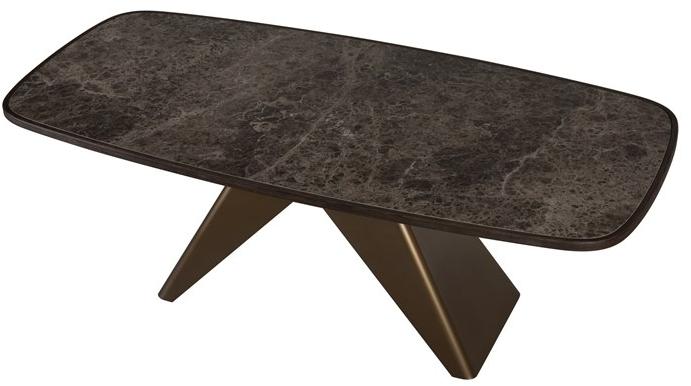 Tonin Casa Прямоугольный стол из керамогранита на стальной основе sun-id-1346642 - Вид №4