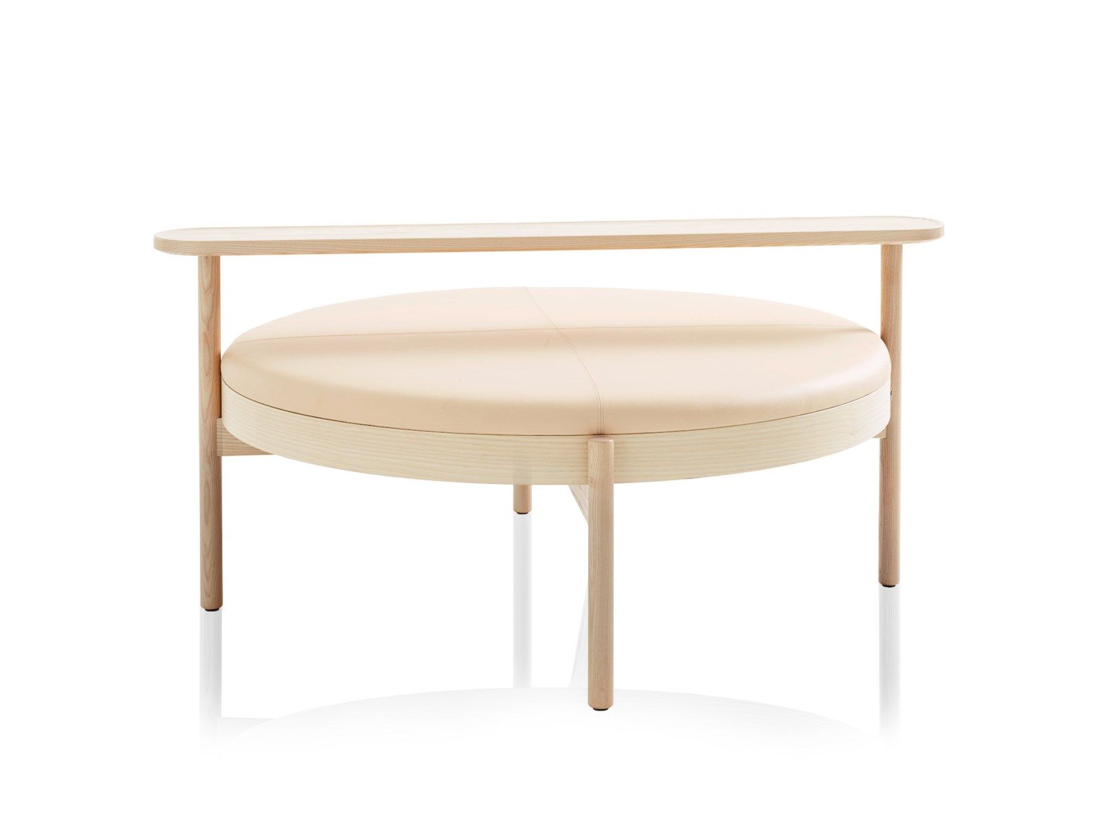 Изогнутая мягкая скамейка из массива дерева Karl Andersson HYGGE ARCH-00144595 - Вид №4