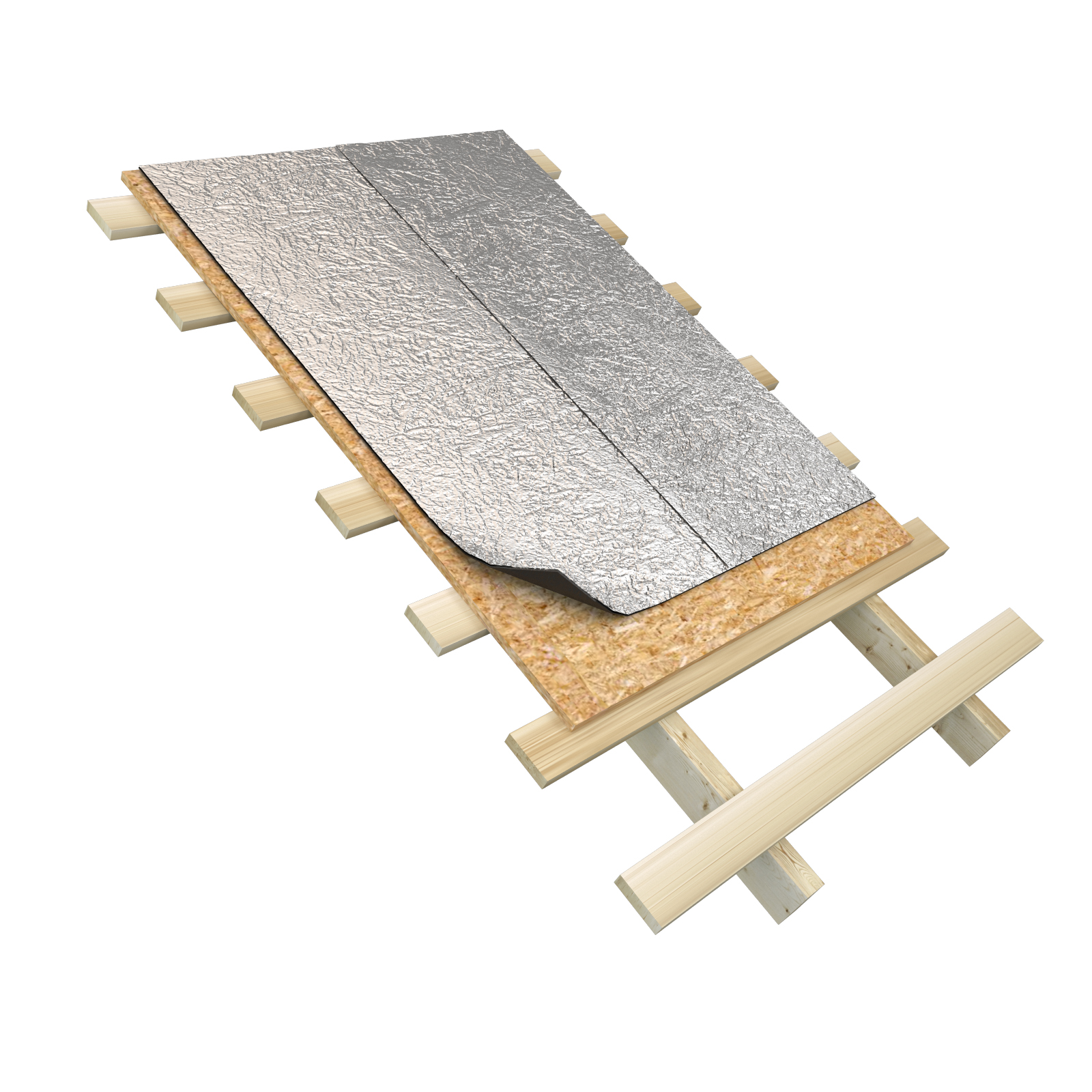 РИЗОЛИН ФСа Премиум - самоклеящаяся гидроизоляция с алюминиевой фольгой 10 м² 82277642 STLM-0023882 - Вид №2