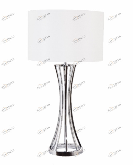 Настольная лампа Amara от RVAstley 5740 RVASTLEY ИНТЕРЬЕРНЫЕ 061956 Белый;хром 