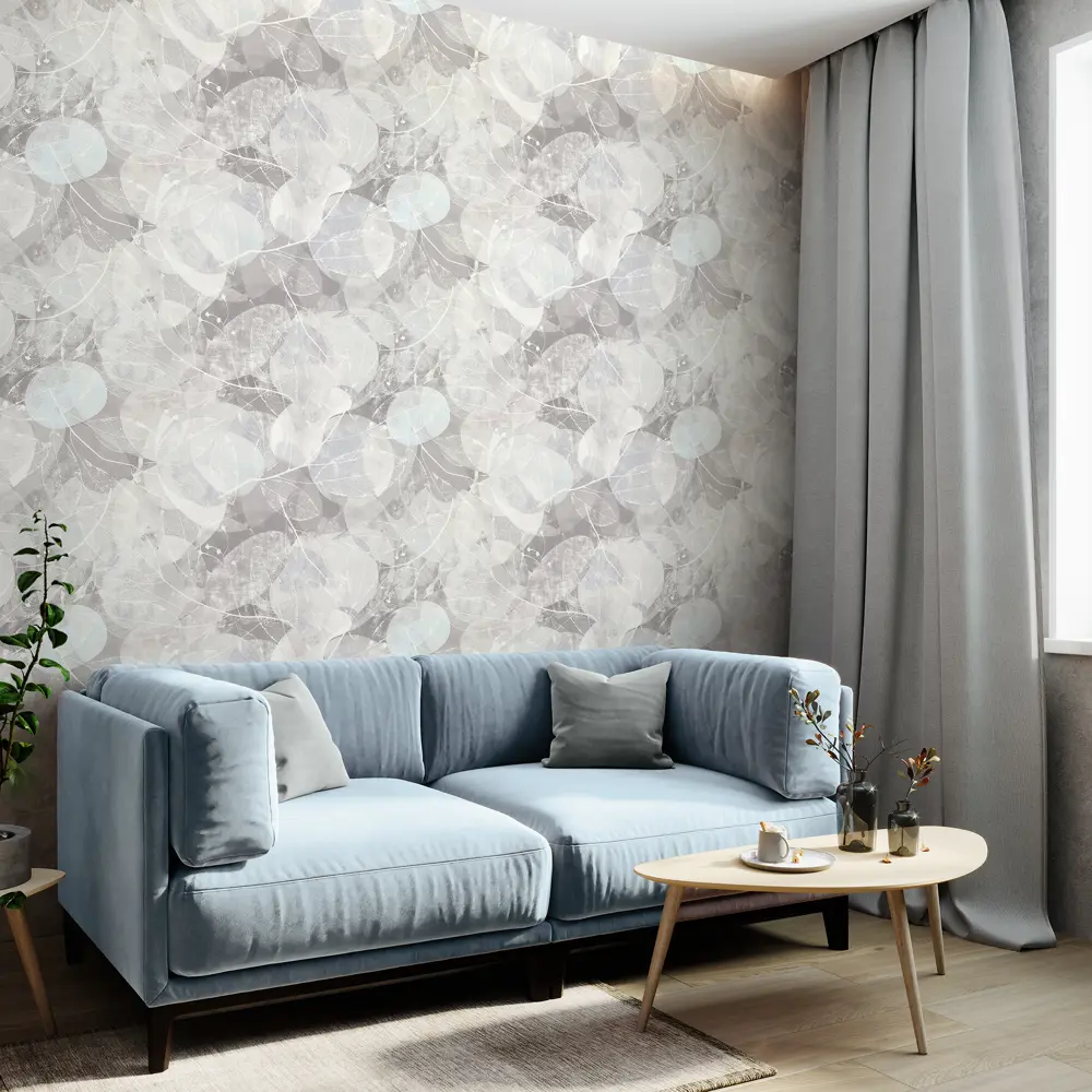 Обои флизелиновые Аспект Ру Шелест бежевые 1.06 м 70485-41АСП STLM-2180242 - Вид №2