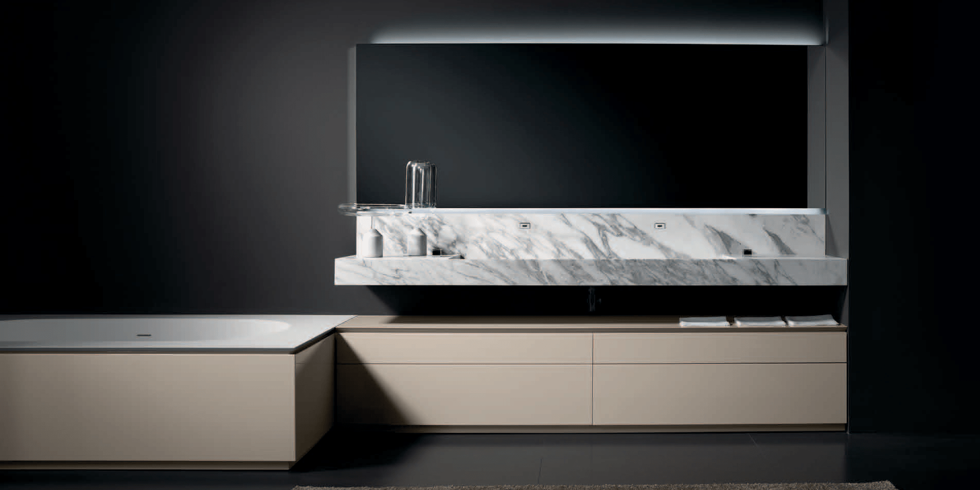 Ванна Styling Milltek 80x52x180 MILLDUE FLY 9682 - Вид №1