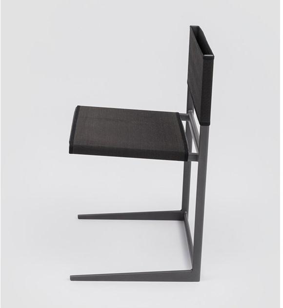 Danese Milano Стул из металла с порошковым покрытием и хлопка sun-id-1425867 - Вид №4