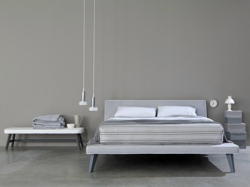 Gervasoni Кровать из мягкой ткани с обитым изголовьем Beds sun-id-1453310 - Вид №4