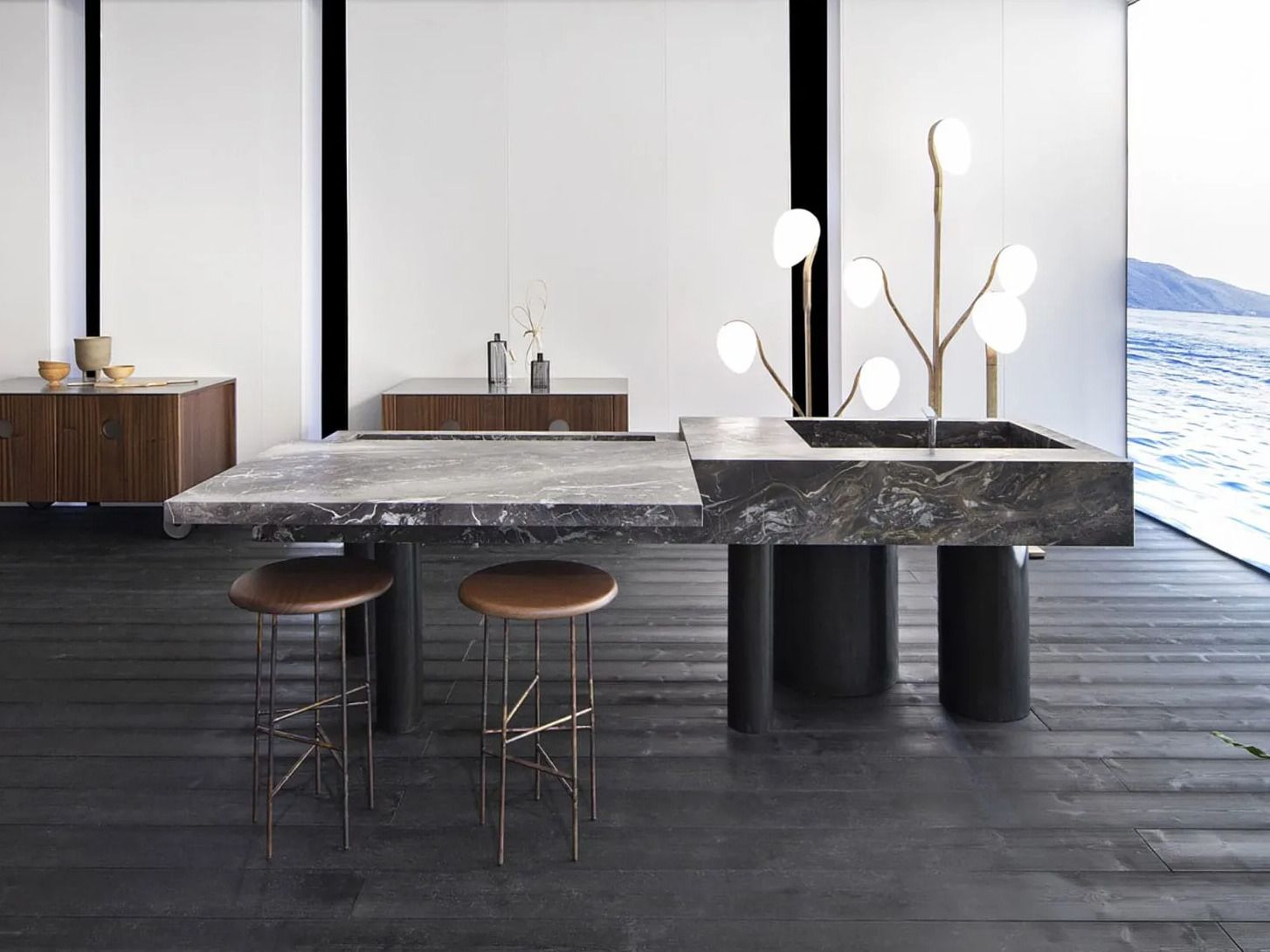 Мраморная наружная кухня Exteta 10th ARCH-00123375