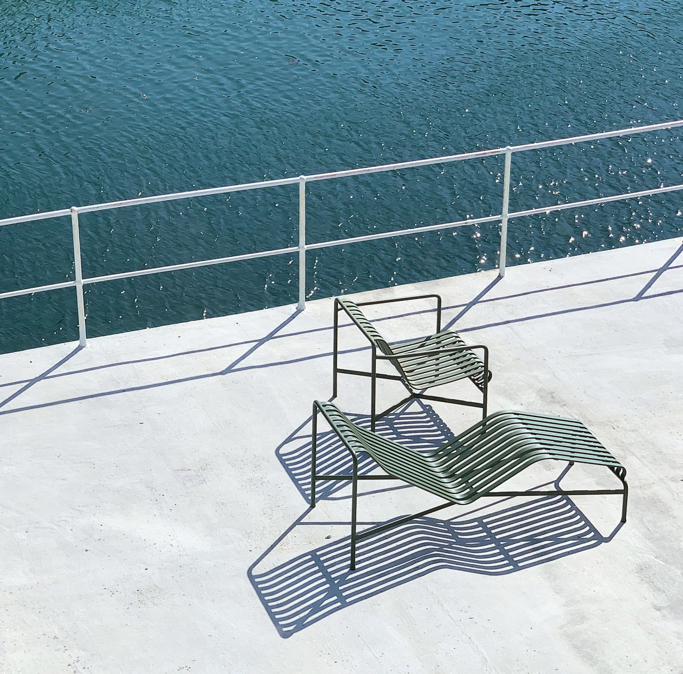 Стальной садовый шезлонг Hay Палисад ARCH-00103216 - Вид №15