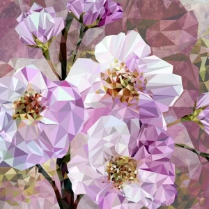 XXL4-064-Blooming-Gems Фотообои Komar 3.68х2.48 м
