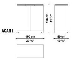 Maxalto Комод деревянный с распашными дверцами Mida sun-id-1420461 - Вид №4