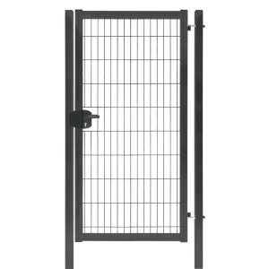 Калитка 3D Grand Line Medium 100x203 см правая универсальная RAL 7024 серый