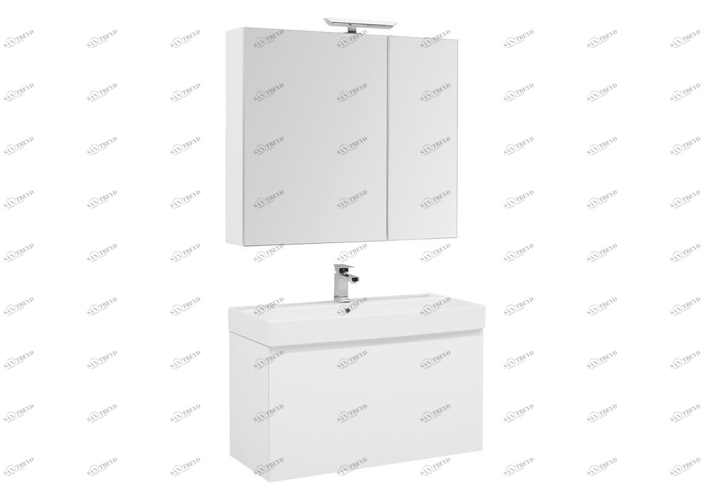 Мебель для ванной Aquanet Йорк 100 белый 00203645