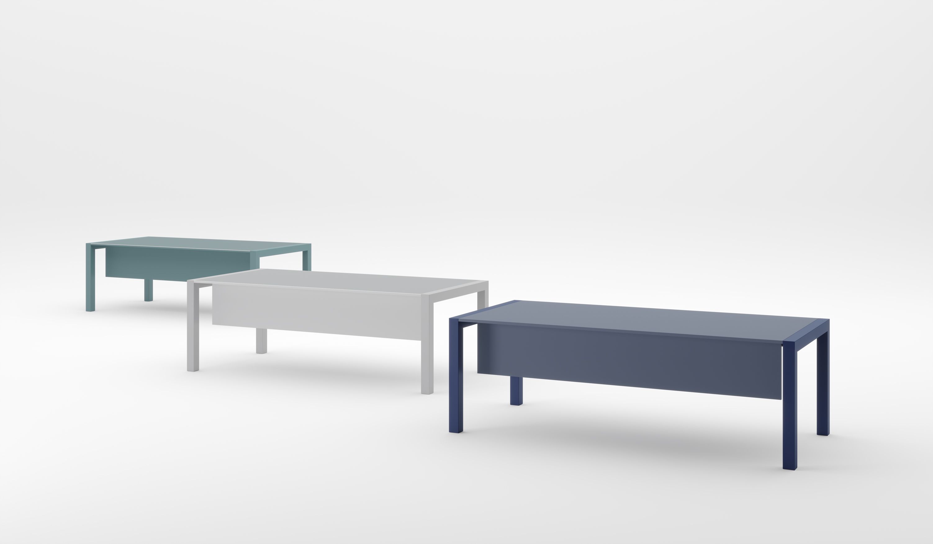 Прямоугольный рабочий стол PROF Extralight ARCH-00047652 - Вид №2