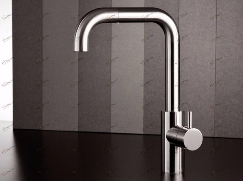 MINA Смеситель для кухни с вытяжным душем Voda 9160