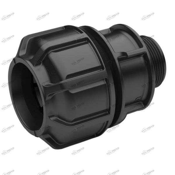 SANIT 294522210 Монтажное соединение, имеющие коническая наружная резьба выполнена из полипропилена 