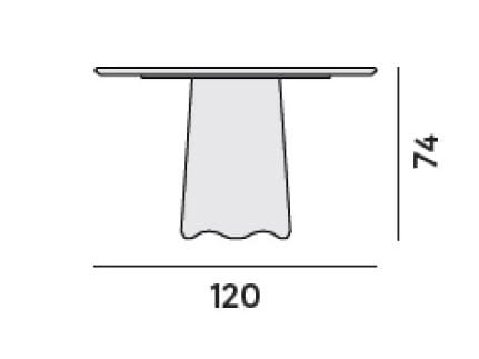 Круглый обеденный стол из ясеня Billiani ARCH-00054218 - Вид №7
