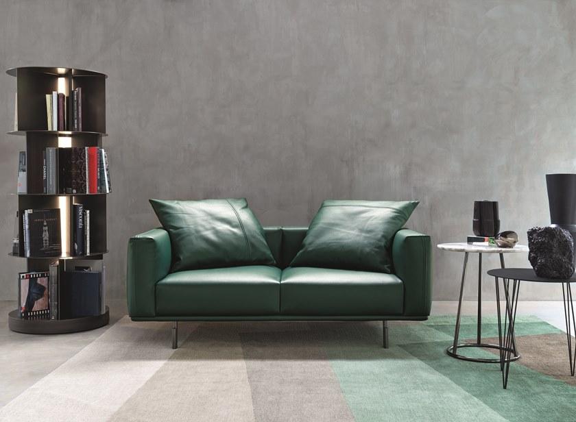 Flou 2-х местный кожаный диван со съемным чехлом Binario sun-id-1475903 - Вид №1