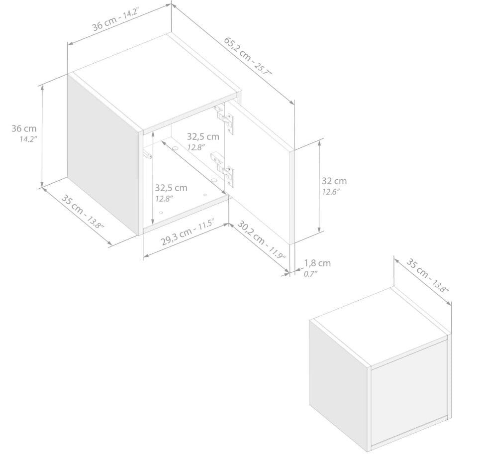 Модульная оборудованная стена установленная стеной в меламинированном Mobili Fiver IACOPO ARCH-00070420 - Вид №91
