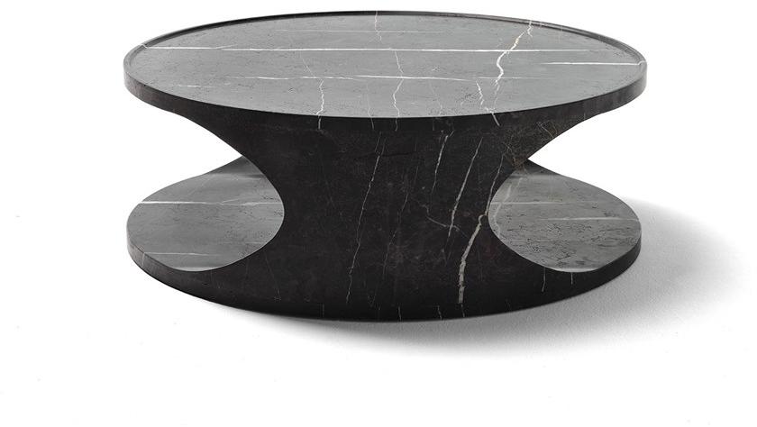 EPÒNIMO Низкий круглый мраморный журнальный столик Roll Rl003 - Вид №1