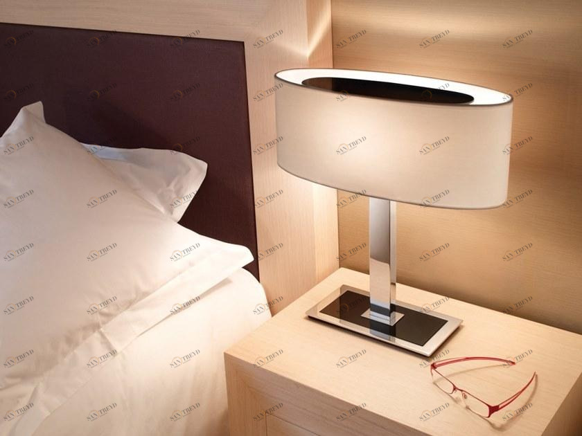 BOVER Настольная лампа из ткани Oval sun-id-1370607