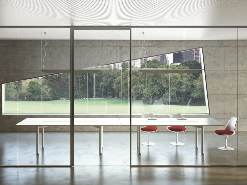 Прямоугольный стол для совещаний FANTONI ARCH-00102530