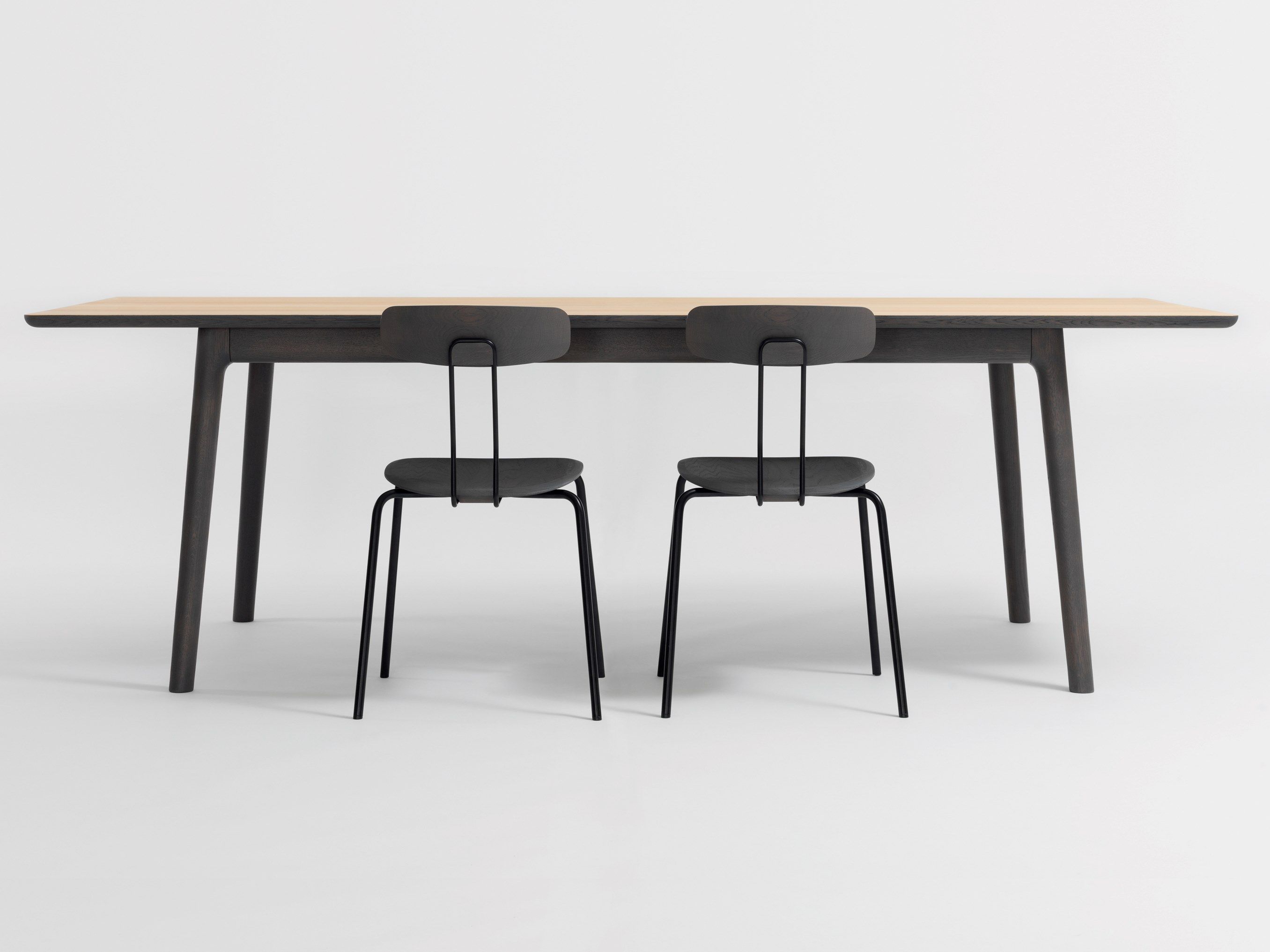 Штабелируемый стул из стали и дерева ZEITRAUM Okito ARCH-00082422 - Вид №5