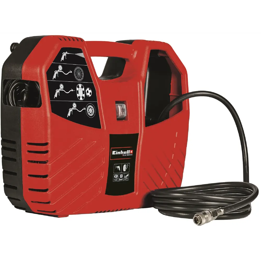 Портативный компрессор Einhell TC-AC 180/8 OF - компактная мощность для любых задач 17339854 STLM-0007947