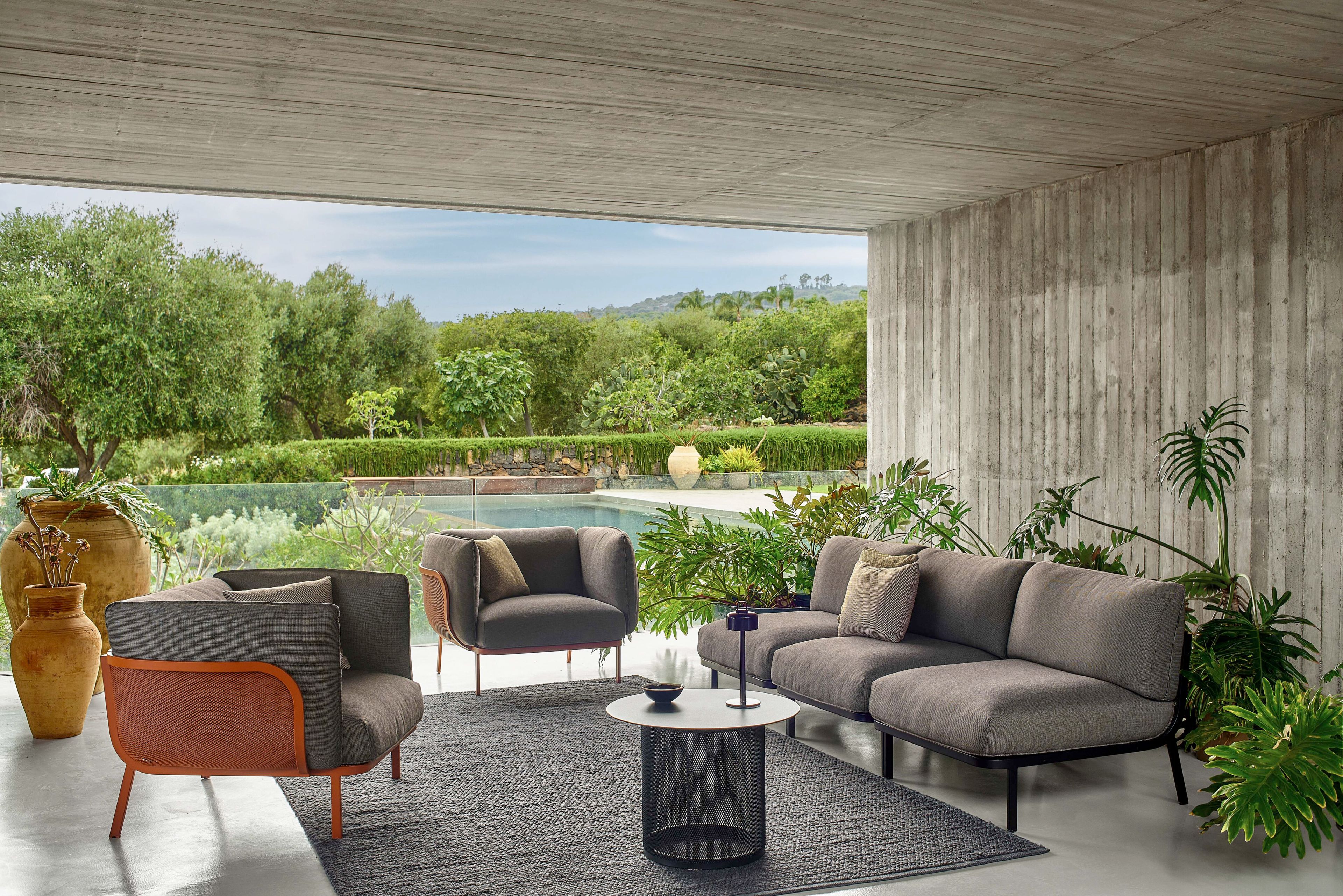 Круглый стол из нержавеющей стали emu Cabla ARCH-00088210 - Вид №5