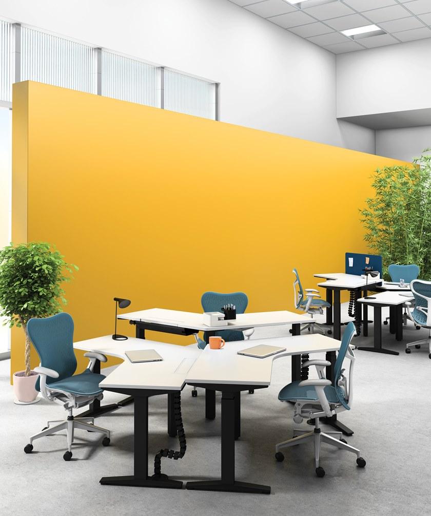 Herman Miller Эргономичное вращающееся офисное кресло из полимера triflex Mirra 2 sun-id-1513131 - Вид №39