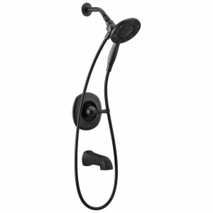 144890-BL-I Ванна и душ Monitor® серии 14 с In2ition® Delta Faucet Larkin Матовый черный