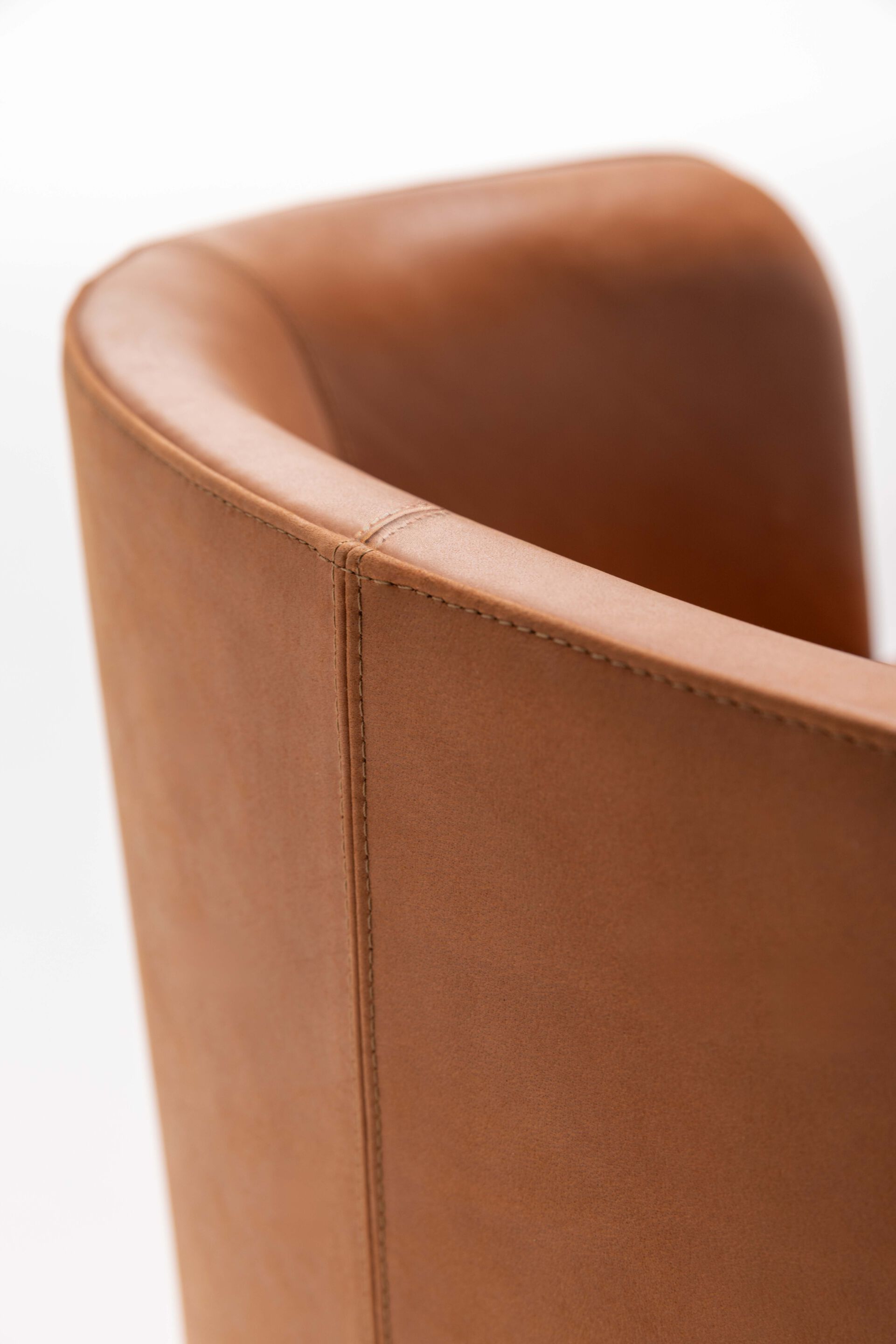 Кожаный стул с подлокотниками Living Divani JAM ARCH-00033446 - Вид №4