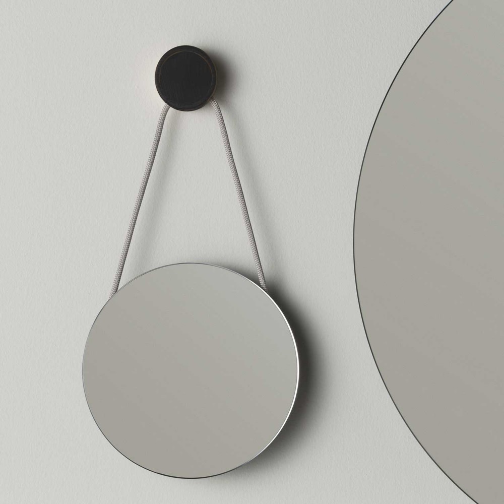 EVRGSPINNEVER Life Design Увеличительное зеркало 20 см - Кольцо ring Матовый черный - Вид №1