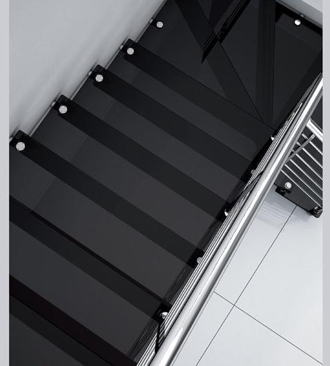 MOBIROLO Г-образная консольная лестница из стекла sun-id-1372709 - Вид №4