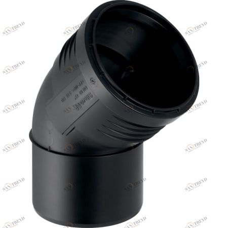 GEBERIT 390.621.14.1 Отвод Geberit Silent-PP 