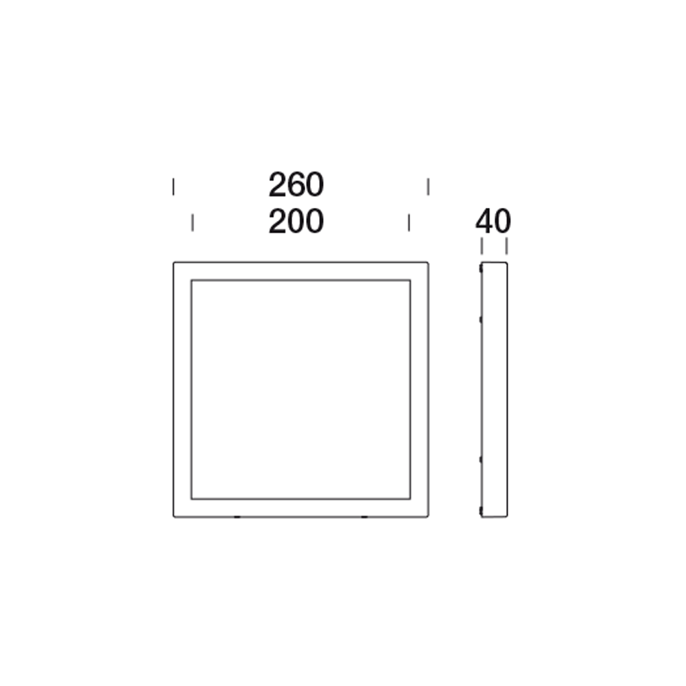 5026316 Потолочный светильник Platek PIX  PIX 26 - LED 3000K diffuse - Вид №6