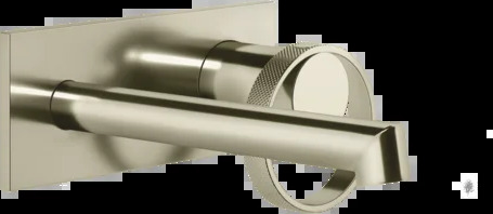 Смеситель для умывальника 63388 720 Gessi Anello НИКЕЛЬ PVD