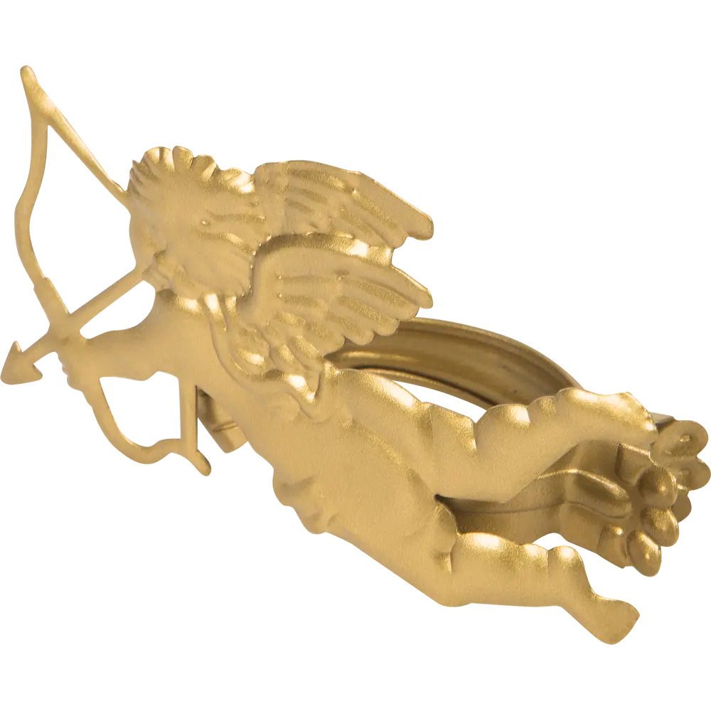 Клипса «Амур» цвет матовое золото 4 см ARTTEX STLM-2033871 - Вид №1